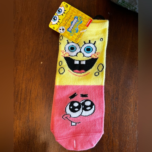Nickelodeon Accessories - NICKELODEON SPONGEBOB SQUAREPANTS No Show Socks